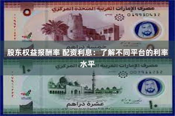 股东权益报酬率 配资利息：了解不同平台的利率水平